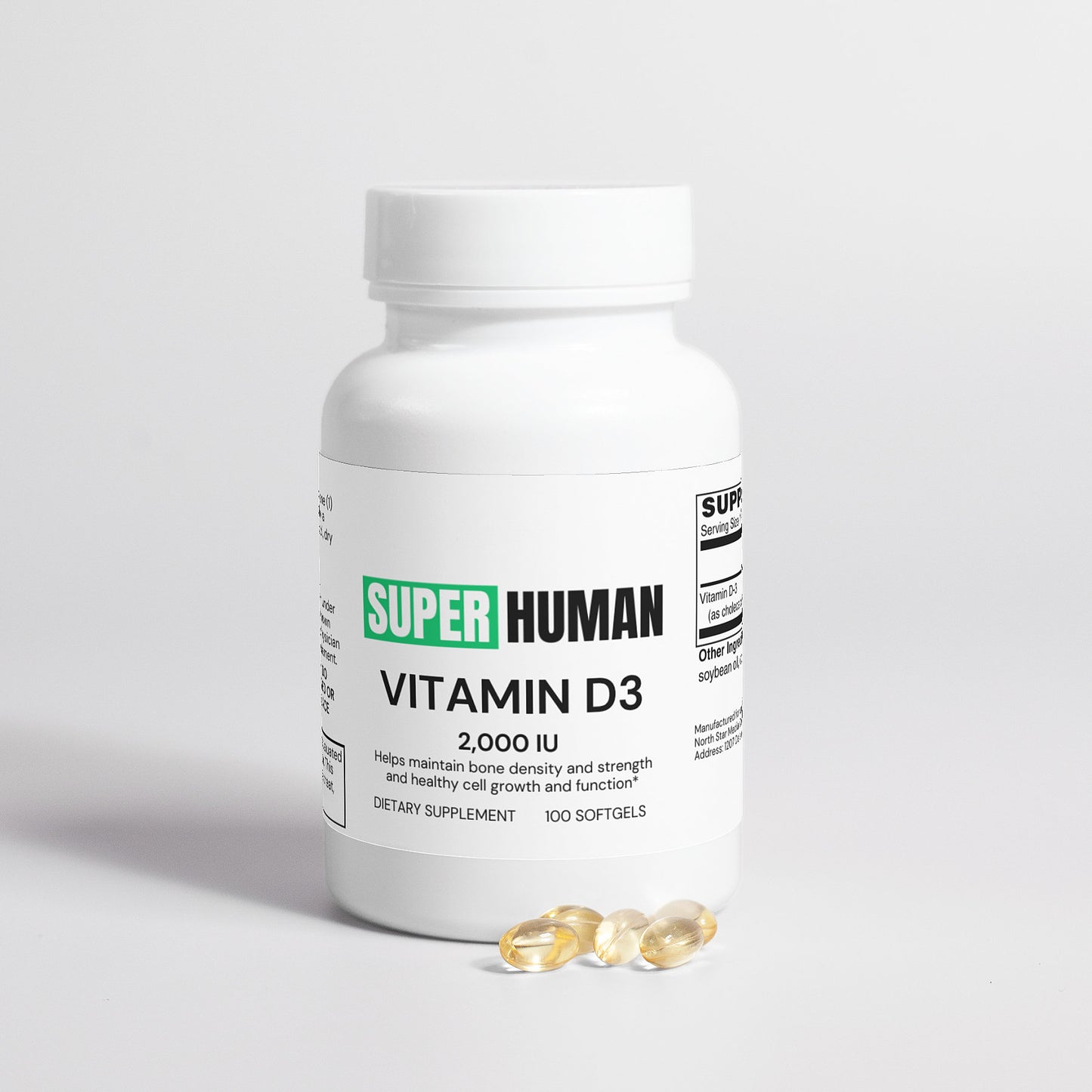 Vitamin D3 2,000 IU